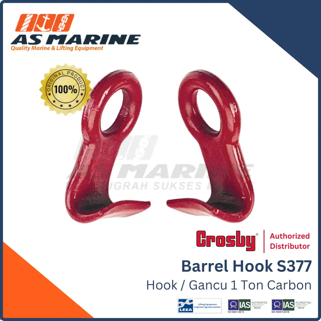 Crosby USA Barrel Hook / Kait / Gancu S377 1 Ton